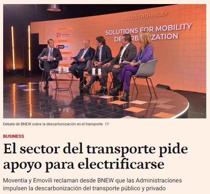El sector del transporte pide apoyo para electrificarse