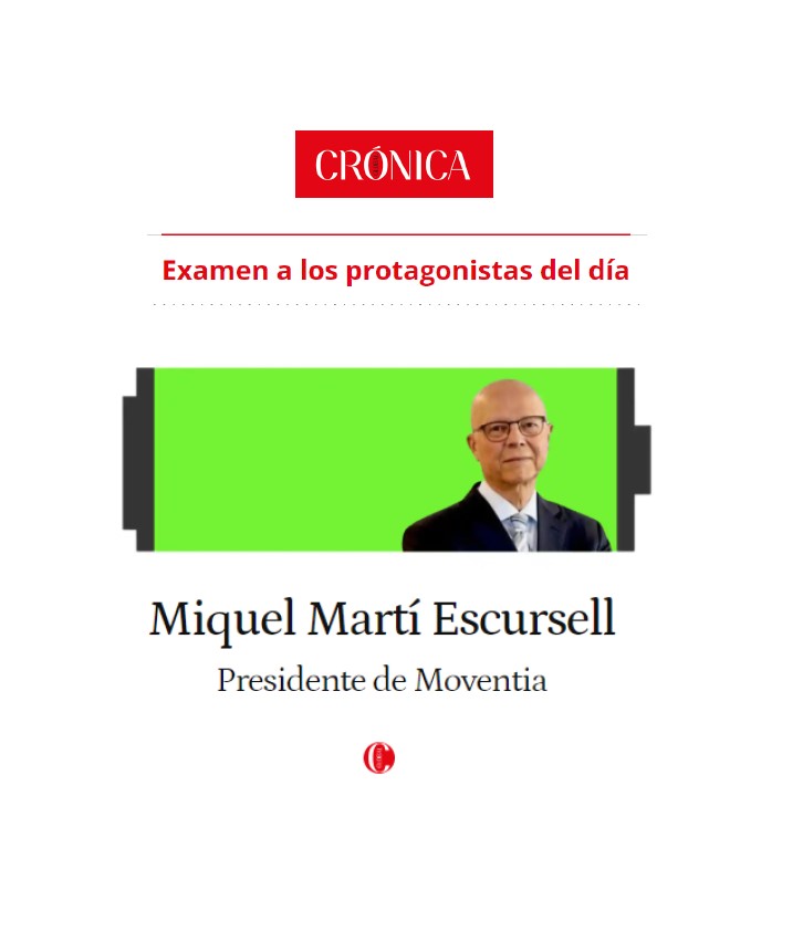 Examen a los protagonistas del día - Miquel Martí, presidente de Moventia