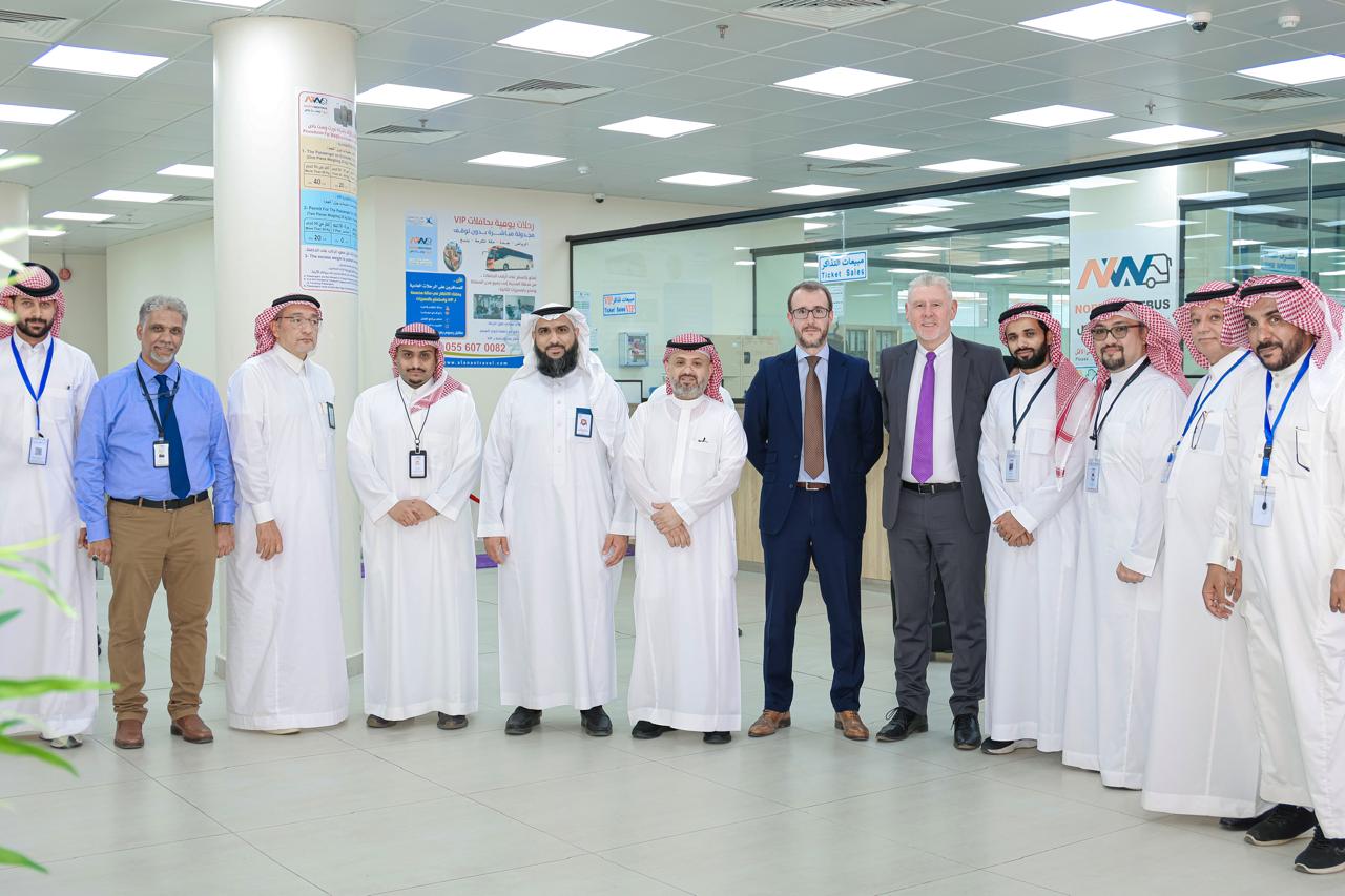 El Ministro de Transportes y Servicios Logísticos de Arabia Saudí visita Moventis